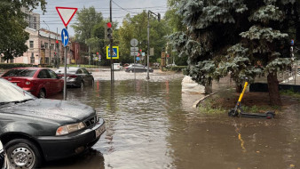 Мэрия посчитала ливнёвки в Воронеже исправно работающими