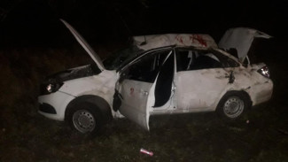 18-летний парень пострадал в перевёрнутой «Гранте» под Россошью