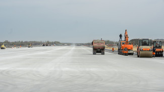 Реконструкция взлётно-посадочной полосы воронежского авиазавода завершится к концу года