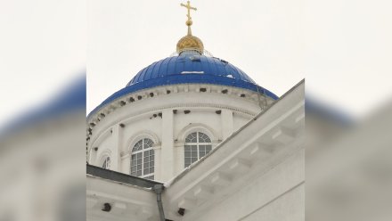 Купол церкви под Воронежем показали на фото после падения беспилотника