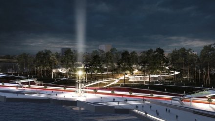 Подвесная тропа и ночной маяк. Воронежцам представили проект обновления парка «Дельфин»