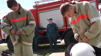 Воронежские восьмиклассники сдали экзамены в «Школе безопасности»