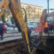 В Воронеже перекрыли улицу из-за коммунальной аварии на Ленинградской