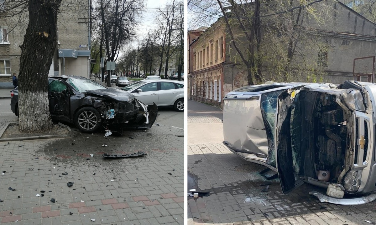 Водитель «Шевроле Нива» погиб после ДТП в центре Воронежа – Новости  Воронежа и Воронежской области – Вести Воронеж