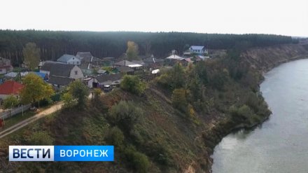 Воронежские власти нашли подрядчика для укрепления берега Дона в районе Павловска