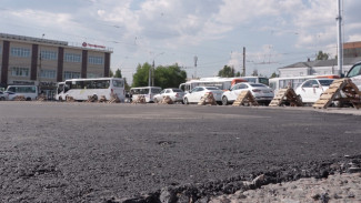 В Воронеже обновили парковку у авиазавода 