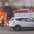 Воронежцы сняли на видео пылающий ТЦ в Новой Усмани
