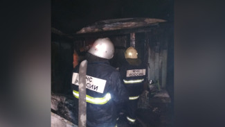 В Воронеже после пожара в частном доме спасатели нашли труп 56-летнего мужчины