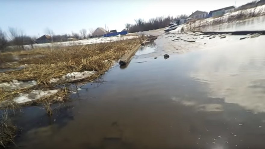 Число затопленных мостов в Воронежской области увеличилось