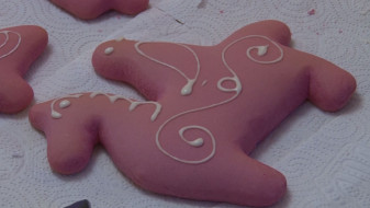 В Бутурлиновке сохранили давнюю традицию выпечки розовых пряников