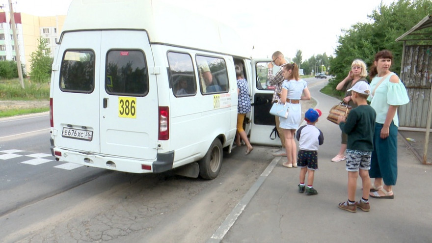 Пригородные маршрутки станут высаживать пассажиров на окраинах Воронежа