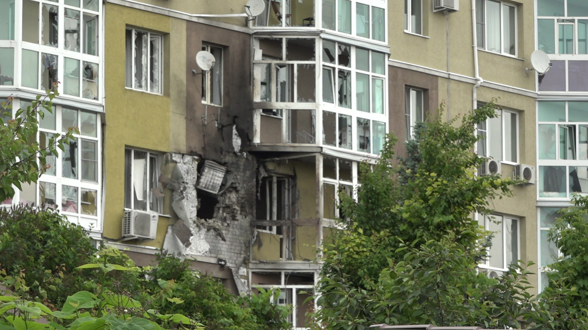 Беспилотник врезался в жилой дом в центре Воронежа – Новости Воронежа и  Воронежской области – Вести Воронеж