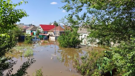 Воронежское МЧС показало фото затопленных домов и участков из-за коммунальной аварии
