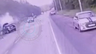 Момент смертельной аварии на трассе Курск – Воронеж сняли на видео
