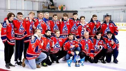 На ледовой арене в Нововоронеже завершился открытый хоккейный турнир