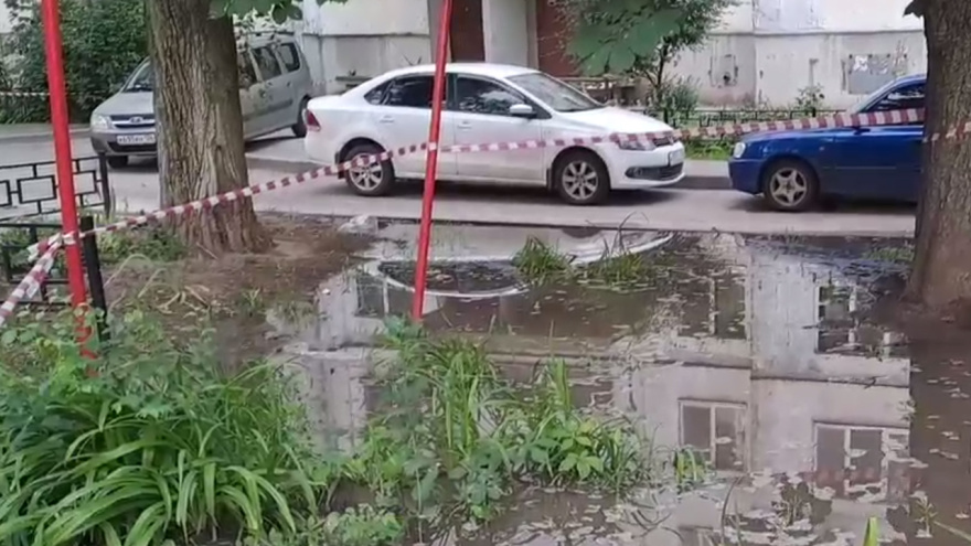 Фото водопровода во дворе