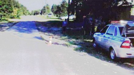 В Воронежской области подросток на мотоцикле переехал 9-летнюю девочку