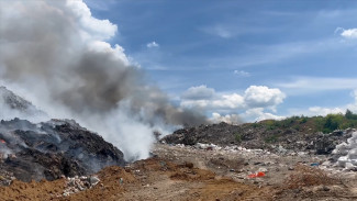 Хозяина горевшего полигона в Бабякове оштрафовали на 60 тыс. рублей