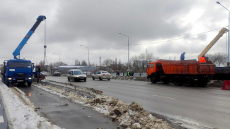В Воронеже откроют движение по всем шести полосам на виадуке на 9 Января