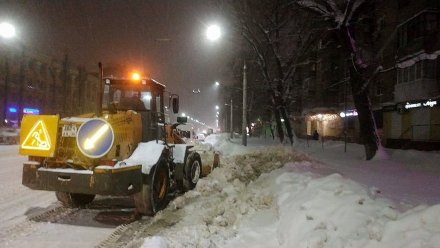 Две улицы в центре Воронежа перекроют для уборки снега
