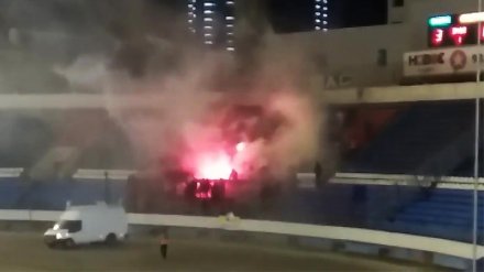 Воронежский «Факел» оштрафовали за устроенные болельщиками беспорядки на матче с «Авангардом»