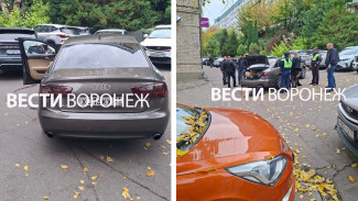 Последствия задержания со стрельбой в центре Воронежа показали на фото