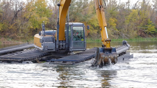 В Воронежской области забуксовала расчистка реки Осередь 
