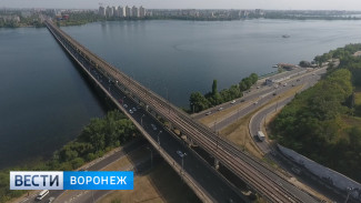Ремонт пешеходной части Северного моста в Воронеже могут завершить раньше срока