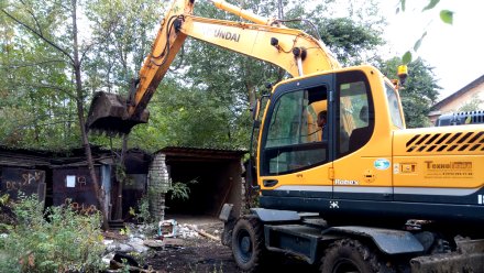 В Воронеже снесли 42 гаража вопреки просьбам горожан об отсрочке