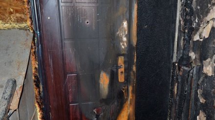Воронежец поджёг дверь квартиры ненавистного соседа