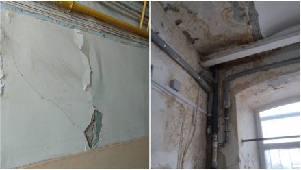 Воронежцы забили тревогу из-за разрушающегося дома-памятника на улице Краснознамённая