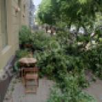 В центре Воронежа дерево рухнуло на летнюю веранду кофейни