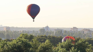 Воронеж сравнили с турецкой Каппадокией из-за заполонивших небо воздушных шаров