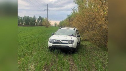 Пожилой водитель Renault разбился на трассе в Воронежской области