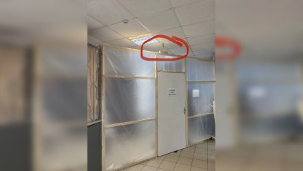 Воронежцы возмутились сомнительной защитой от ковидных пациентов в поликлинике