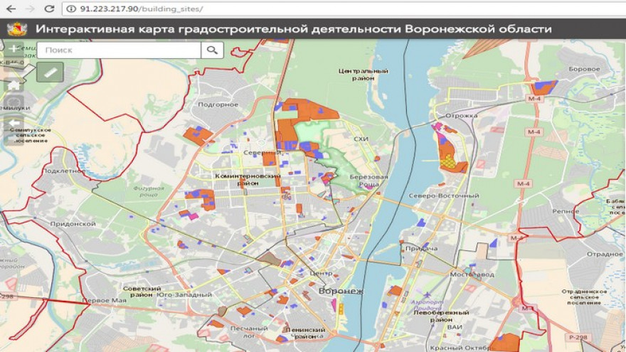 В Воронежской области запустили новый интерактивный ресурс о строительстве