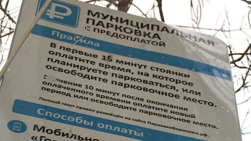 Воронежские платные парковки обжалуют в суде попытку антимонопольщиков отнять название