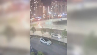 Камеры записали момент ДТП с перевернувшейся машиной на кольце в Воронеже