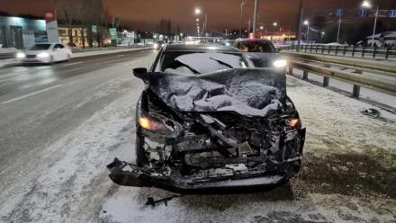 В аварии на трассе под Воронежем пострадали 3 человека