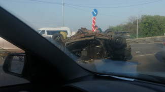 Парень попал в больницу после жёсткого ДТП под Воронежем