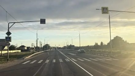 Под Воронежем водитель Skoda сбил двух девочек-подростков на зебре 