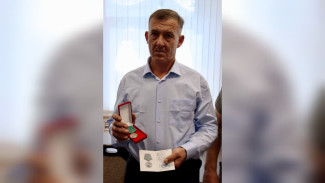 Жителя Воронежской области наградили медалью «За помощь фронту»