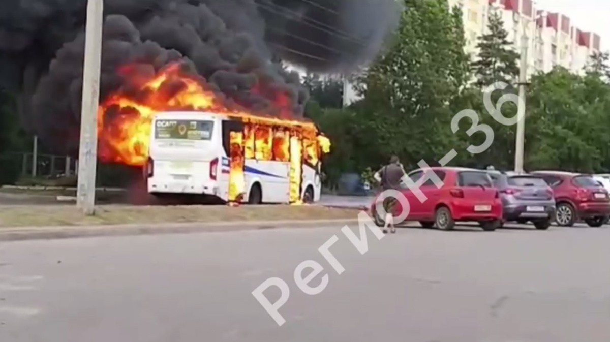 Следователи начали проверку после возгорания автобуса с пассажирами в  Воронеже | 22.06.2023 | Воронеж - БезФормата