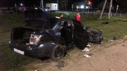 Пьяный водитель иномарки устроил ДТП на воронежской трассе: ранена 19-летняя девушка