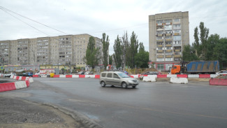 На Левом берегу Воронежа ограничат движение из-за строительства Остужевской развязки