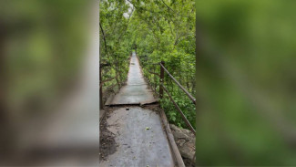Жители Бехтеевки пожаловались на аварийный мост в Семилукском районе