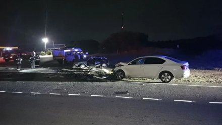 19-летний парень погиб в столкновении легковушек на трассе Воронеж – Луганск