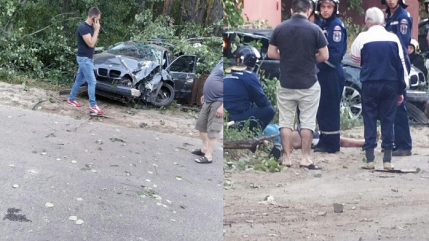 В Воронеже BMW сбил насмерть 40-летнего мужчину, стоявшего на обочине