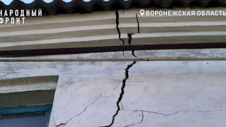 В Воронежской области начали трескаться дома из-за проезда большегрузов