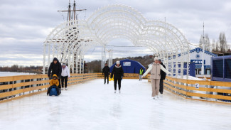 Главный воронежский каток в 2025 году снова оборудуют на Адмиралтейской площади